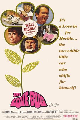 鬼马神仙车 The Love Bug (1969) / Cupido motorizado / 万能金龟车 / 4K电影下载 / The.Love.Bug.1968.2160p.AI-Upscaled.DTS-5.1.H265.DirtyHippie-Rife4.9-60fps