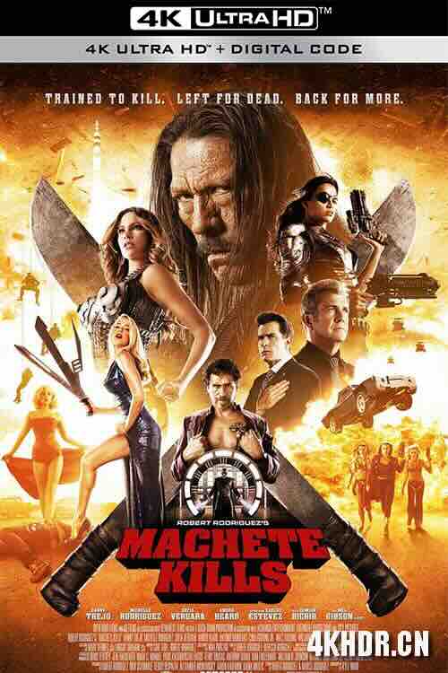 弯刀杀戮 Machete Kills (2013) / 索女·重炮·神经刀(港) / 绝煞刀锋2(台) / 弯刀：风云再起 / 杀千刀 / 弯刀2 / 4K电影下载 / Machete.Kills.2013.2160p.HQ.WEB-DL.H265.60fps.AAC