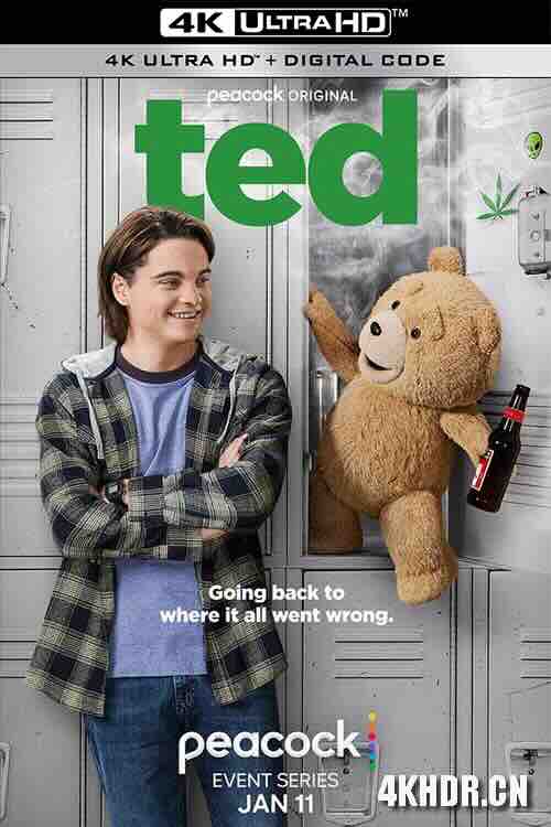 泰迪熊 Ted (2024) / 泰迪熊(剧版) / 泰迪 / 泰迪熊前传剧 / 4K美剧下载 / Ted.S01.COMPLETE.2160p.WEB.h265-NHTFS