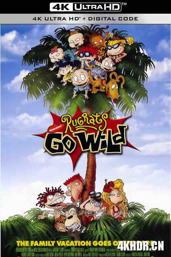 原野小兵兵 Rugrats Go Wild (2003) / 4K动画片下载 / Rugrats.Go.Wild.2003.2160p.WEB-DL.x265.10bit.HDR.DTS-HD.MA.TrueHD.5.1-NOGRP