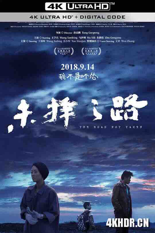 未择之路 (2018) / The Road Not Taken / 4K电影下载 / The.Road.Not.Taken.2018.2160p.60fps.WEB-DL.H265.AAC.2Audio