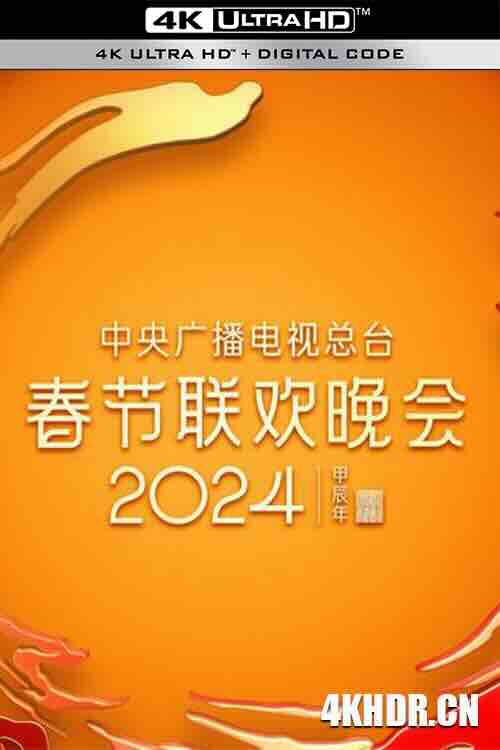 2024年中央广播电视总台春节联欢晚会 2024央视春晚：沈腾胡歌杨幂迎新年 4KSDR