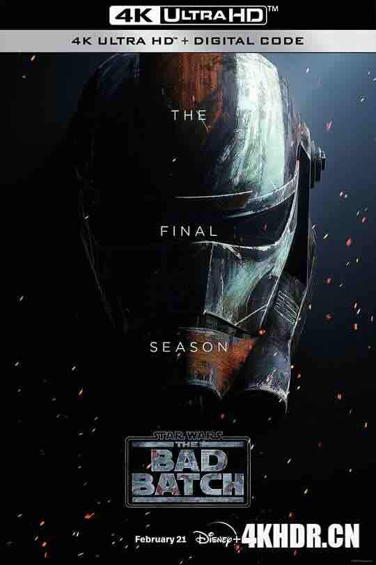 星球大战：异等小队 第三季 Star Wars: The Bad Batch Season 3 (2024) / 星球大战：异等小队最终季 / 星球大战：特种兵团 / 星球大战：残次品 / 星际大战：瑕疵品 / 4K动画片下载 / Star.Wars.The.Bad.Batch.S03E01.Confined.2160p.DSNP.WEB-DL.DDP5.1.DV.HDR.H.265