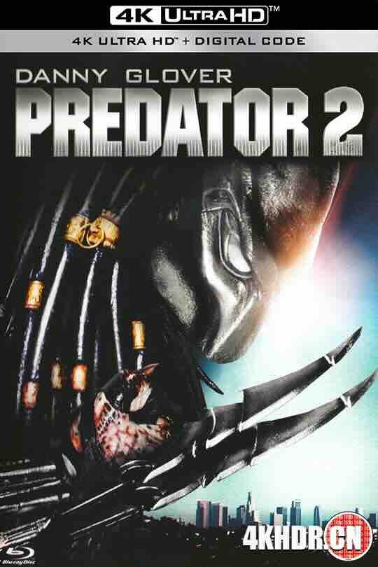 铁血战士2 Predator 2 (1990) / 4K电影下载 / Predator.2.1990.PROPER.2160p.BluRay.REMUX.HEVC.DTS-HD.MA.5.1-FGT