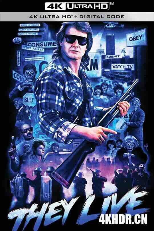 极度空间 They Live (1988) / X光人 / 4K电影下载 / They.Live.1988.PROPER.2160p.US.BluRay.REMUX.HEVC.DTS-HD.MA.TrueHD.7.1.Atmos-FGT