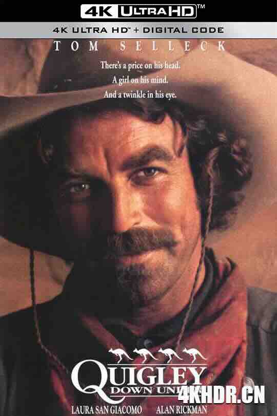 捍卫游侠 Quigley Down Under (1990) / 4K电影下载 / Quigley.Down.Under.1990.UHD.BluRay.2160p.DTS-HD2.0.DV.HEVC.REMUX-MALUS