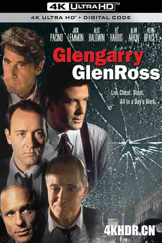 大亨游戏 Glengarry Glen Ross (1992) / 拜金一族 / 格伦加里·格伦·罗斯 / 4K电影下载 / Glengarry Glen Ross (1992) 4K Restoration + Extras (1080p BluRay x265 HEVC 10bit AAC 5.1 afm72)
