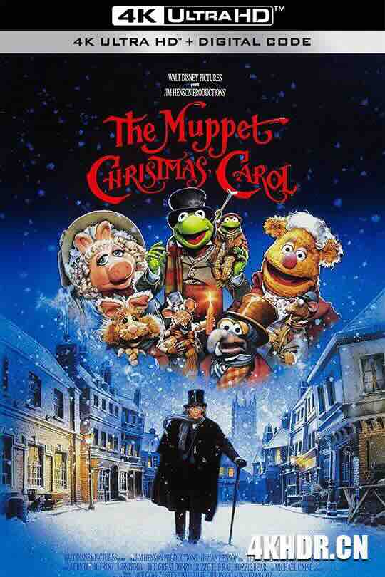 圣诞欢歌 The Muppet Christmas Carol (1992) / 布偶小气财神耶诞颂(台) / 布偶圣诞颂 / 布偶小气神圣诞 / 圣诞颂歌 / 4K电影下载 / The Muppet Christmas Carol 1992.UHD.2160p.HDR.WEBRip.DTS-HDMA.5.1.HEVC-DDR
