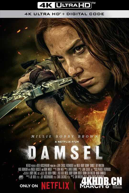 少女斗恶龙 Damsel (2024) / 落难女子 / 未婚女子 / 4K电影下载 / Damsel.2024.2160p.NF.WEB-DL.DDP5.1.Atmos.DV.H.265