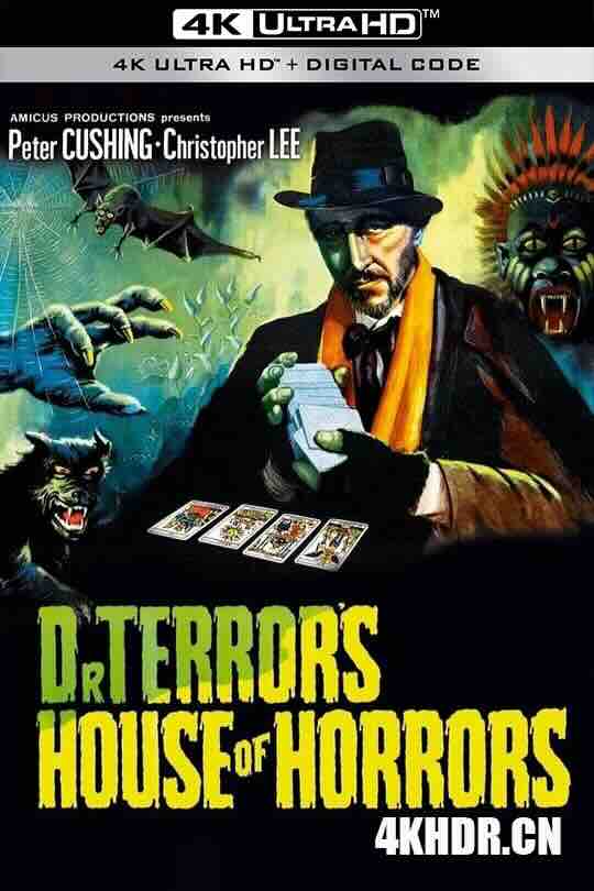 活尸的城堡 Dr. Terror's House of Horrors (1965) / 活尸城堡 / 惊恐博士的恐怖屋 / 4K电影下载 / Dr.Terror's.House.of.Horrors.1965.4K.HDR.2160p.BDRemux Ita Eng x265