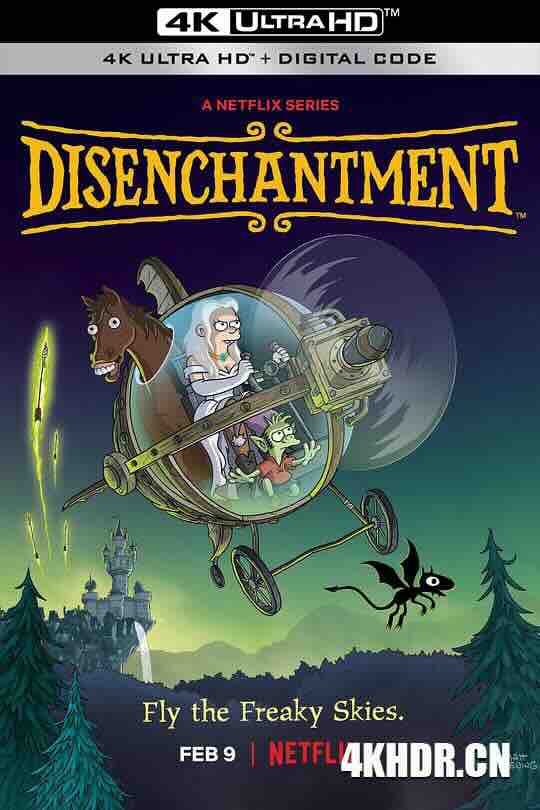 幻灭 第四季 Disenchantment Season 4 (2022) / 幻灭 / 4K动画片下载 / Disenchantment.S04.2160p.NF.WEB-DL.DDP5.1.HEVC