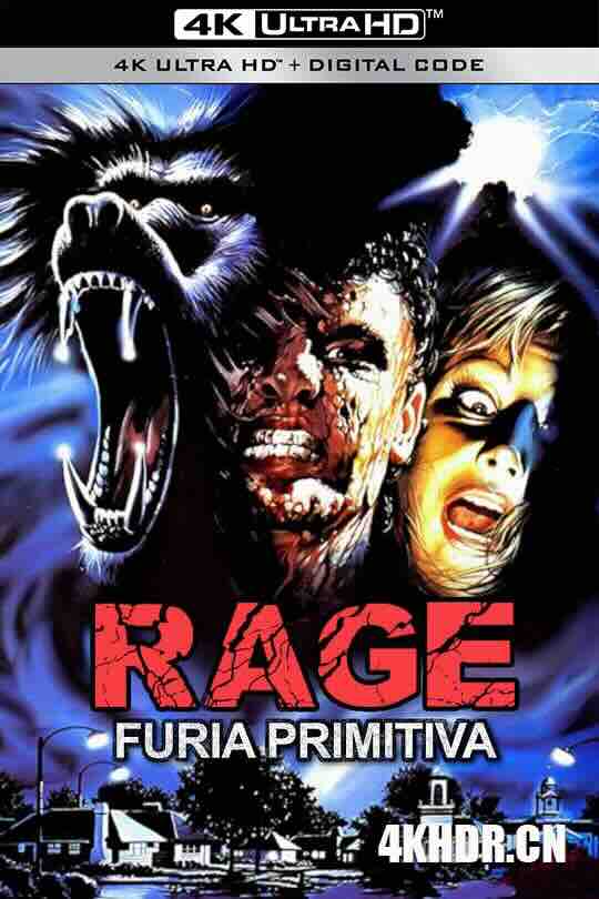 原始的愤怒 Primal Rage (1988) / Rage - Furia primitiva / 4K电影下载 / Primal.Rage.1988.2160p.BluRay.REMUX.HEVC.DTS-HD.MA.2.0-FGT