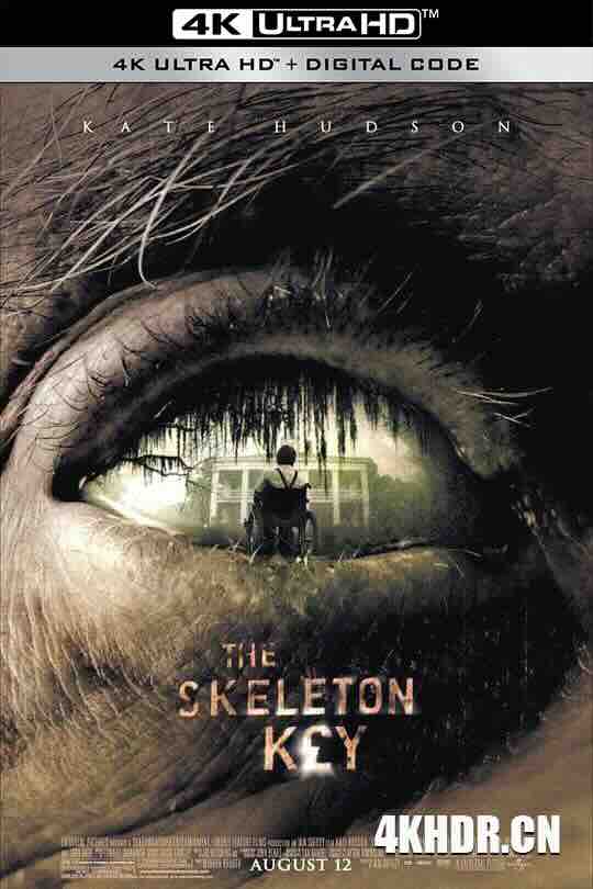 万能钥匙 The Skeleton Key (2005) / 害匙(港) / 毒钥(台) / 电影下载 / The Skeleton Key 2005 BluRay REMUX 1080p VC1 DTS-HD MA 5.1