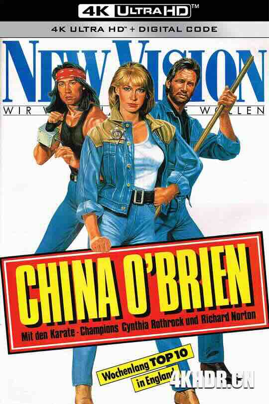 罪恶判官 China O'Brien (1990) / 4K电影下载 / China.O’Brien.1990.2160p.BluRay.Remux.DV.HDR.HEVC.FLAC.2.0