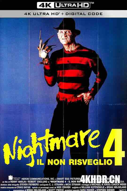 猛鬼街4：梦幻主宰 A Nightmare On Elm Street 4: The Dream Master (1988) / 幽冥鬼手 / 猛鬼街4 / 半夜鬼上床 4 / 猛鬼街第四集 / A.Nightmare.on.Elm.Street.4.The.Dream.Master.1988.1080p.BluRay.Remux.DTS-HD.MA.5.1