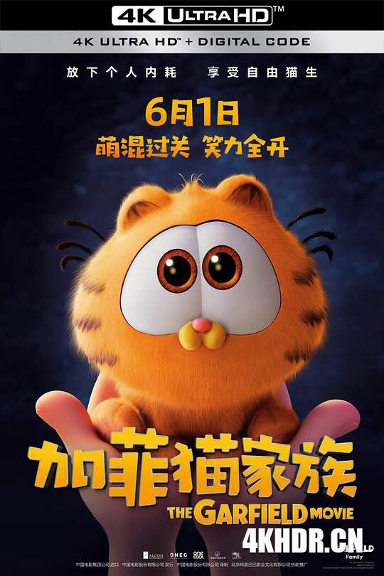 加菲猫家族 The Garfield Movie (2024)/加菲猫/加菲猫：勇闯世界(港)/Garfield
