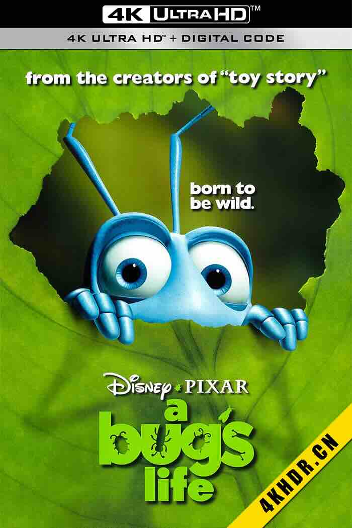 [4K动画] 虫虫危机 A Bug's Life 1998 美国 8.0