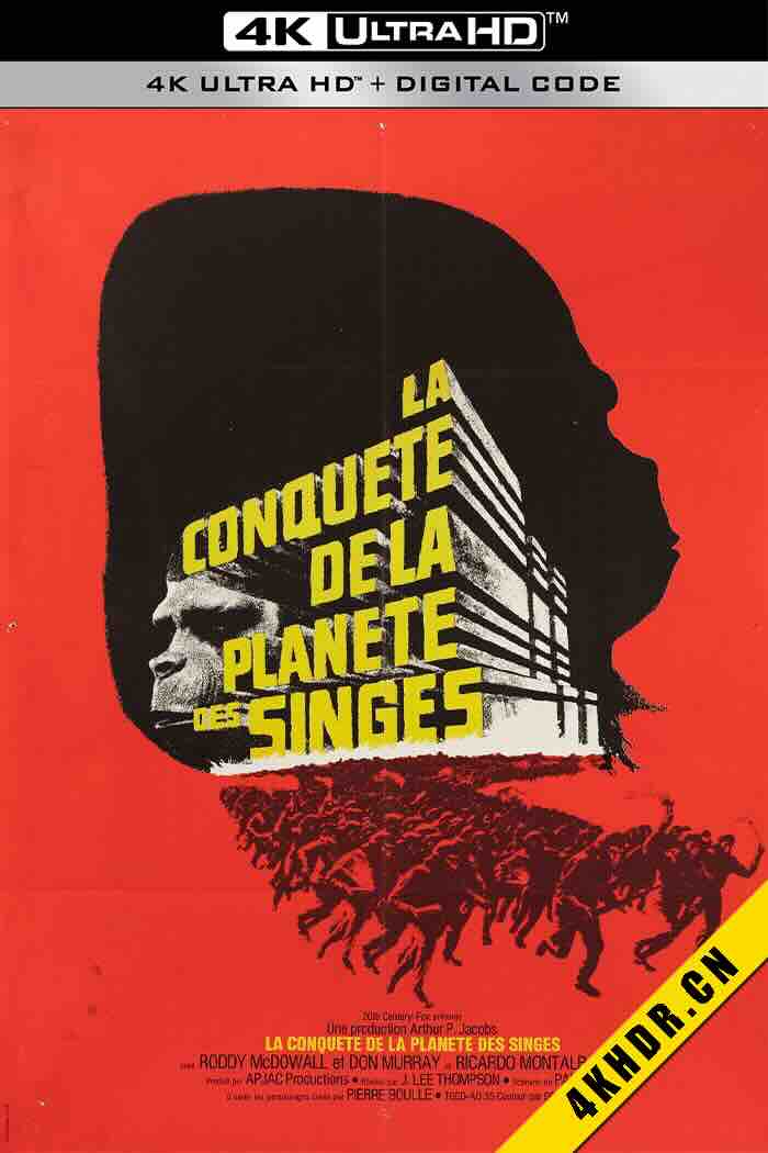 [4K电影] 猩球征服 Conquest of the Planet of the Apes 1972 美国 6.9