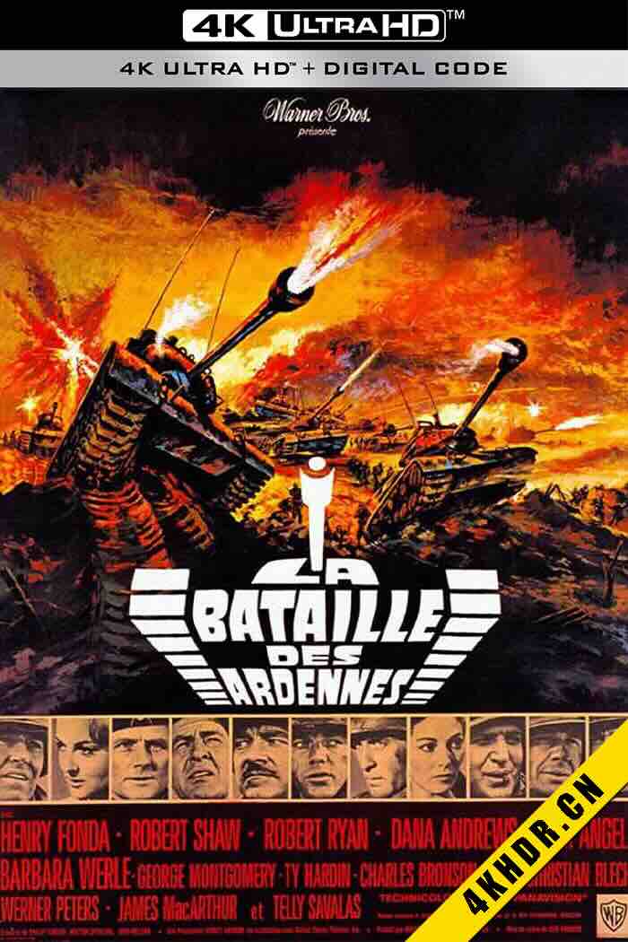 [4K电影] 突出部之役1-2 Battle of the Bulge 1965 美国 7.5