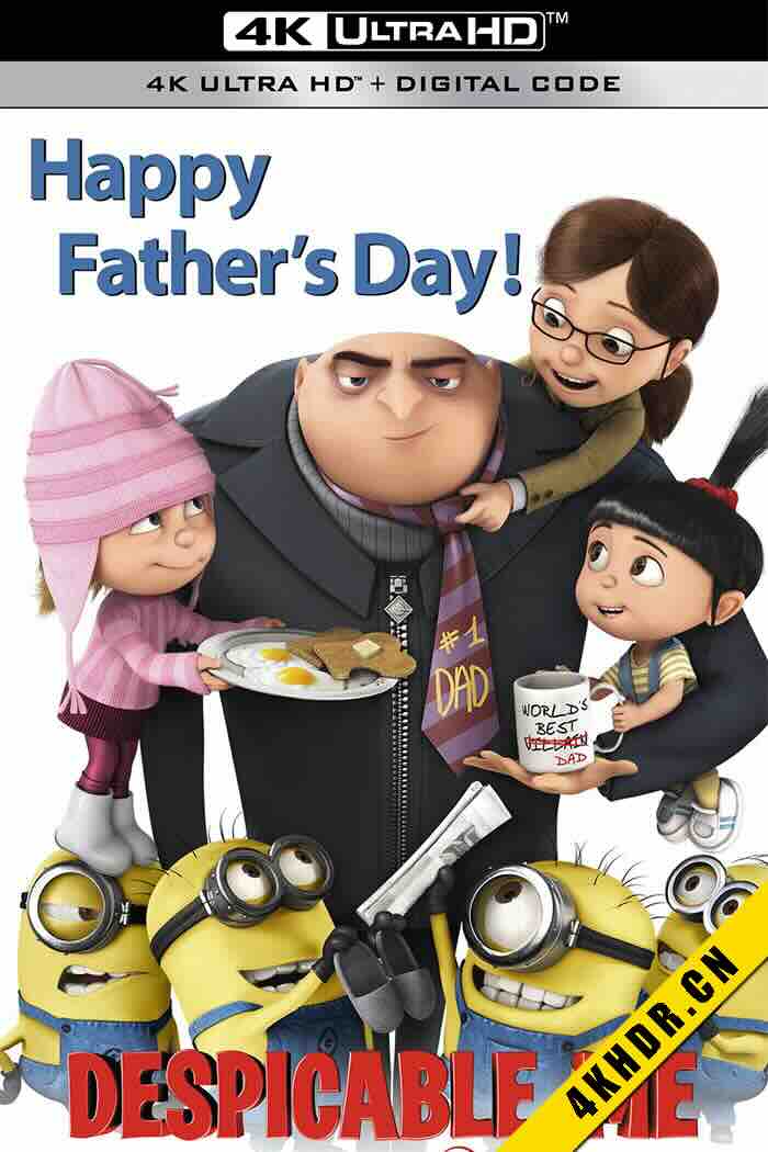神偷奶爸1-4 Despicable Me 2010 美国/法国 8.7