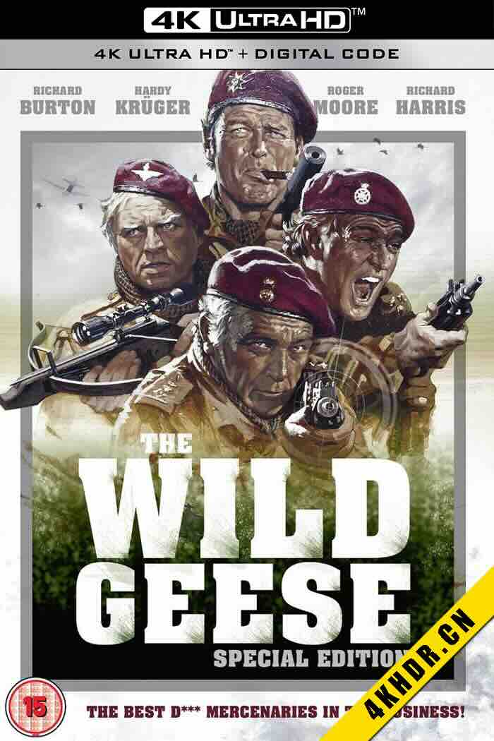 野鹅敢死队 The Wild Geese 1978 英国/瑞士 8.1